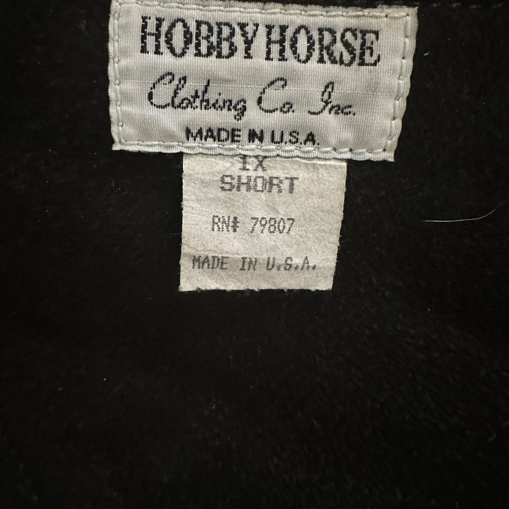 Western show shirt and chaps